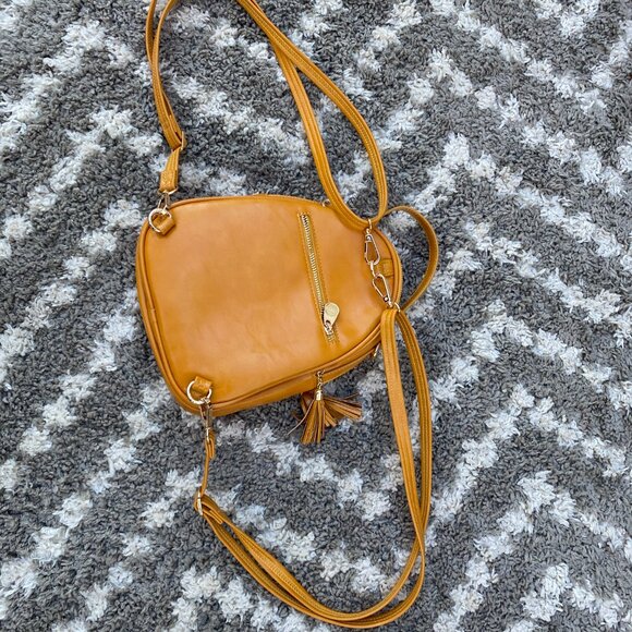 Butterfly Backpack Handbag Yellow Sequin Butterfly mini backpack - Picture 7 of 13